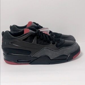 Nike Air Jordan 4 RM Black/Varsity Red-Anthracite Men’s Sneaker Size: 11.5